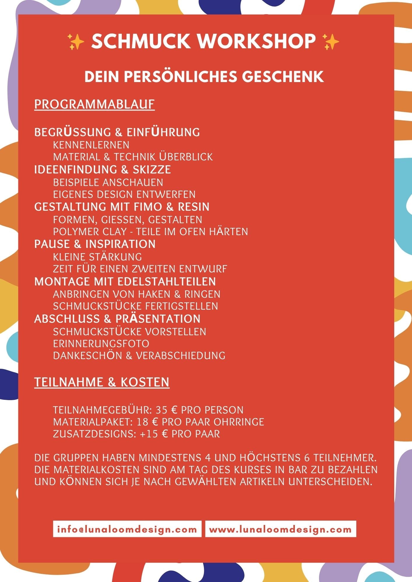 Schmuck Workshop Düsseldorf